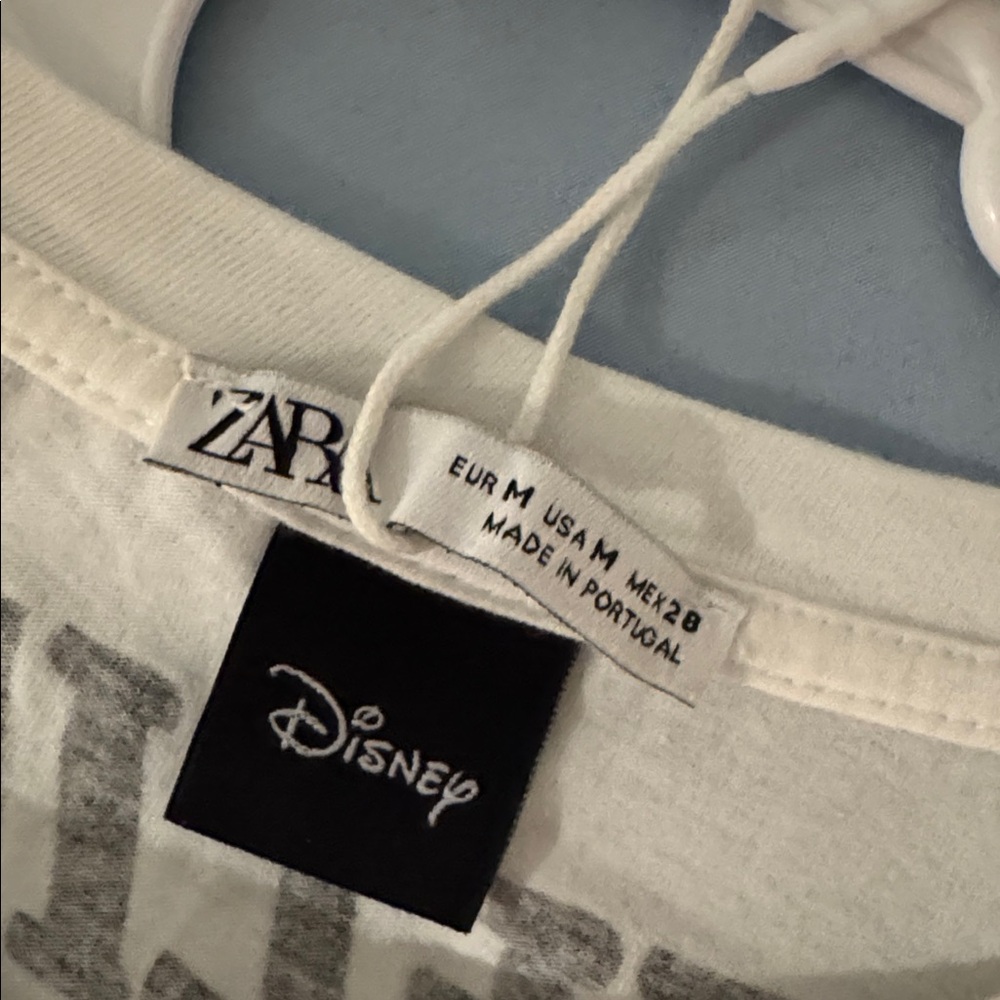 Zara Disney White tee - Picture 3 of 3